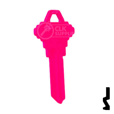 Uncut Key Blank | Schlage SC1 | Neon (50PK) - Image 41
