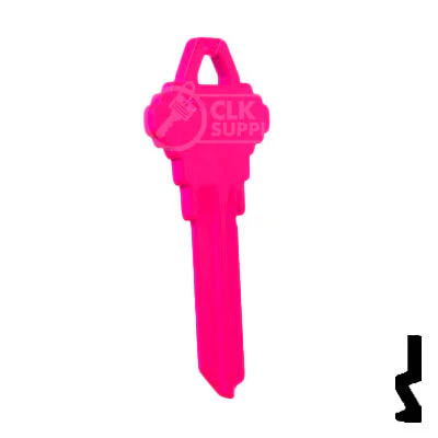 Uncut Key Blank | Schlage SC1 | Neon (50PK) - Image 42