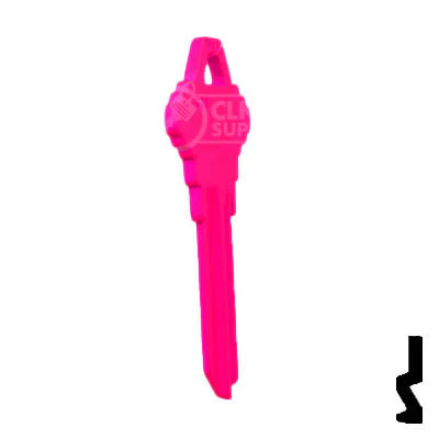 Uncut Key Blank | Schlage SC1 | Neon (50PK) - Image 43