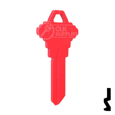 Uncut Key Blank | Schlage SC1 | Neon (50PK) - Image 5