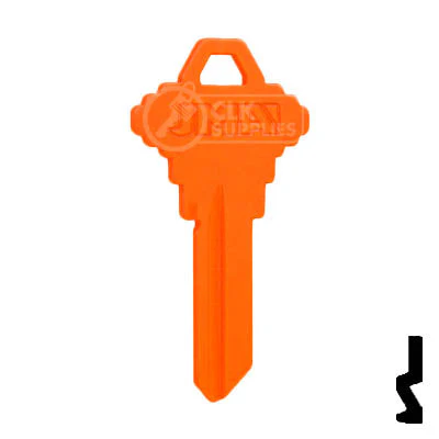 Uncut Key Blank | Schlage SC1 | Neon (50PK) - Image 52