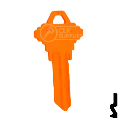 Uncut Key Blank | Schlage SC1 | Neon (50PK) - Image 64