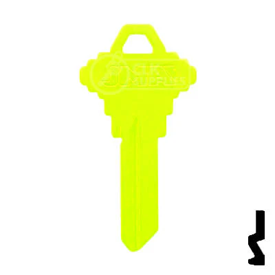 Uncut Key Blank | Schlage SC1 | Neon (50PK) - Image 75