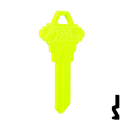 Uncut Key Blank | Schlage SC1 | Neon (50PK) - Image 77