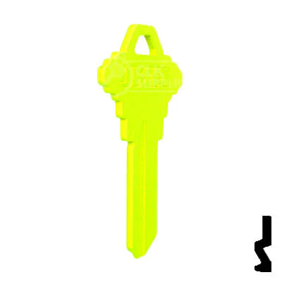 Uncut Key Blank | Schlage SC1 | Neon (50PK) - Image 78