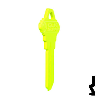 Uncut Key Blank | Schlage SC1 | Neon (50PK) - Image 79