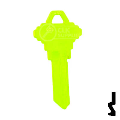 Uncut Key Blank | Schlage SC1 | Neon (50PK) - Image 88