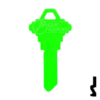 Uncut Key Blank | Schlage SC1 | Neon (50PK) - Image 98