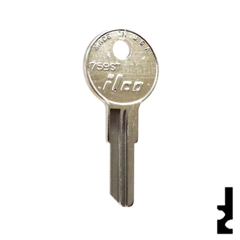 Uncut Key Blank | Schroeder Thompson | 759ST - Image 2