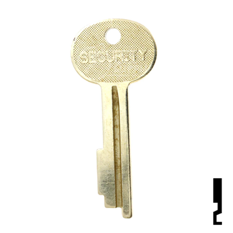 Uncut Key Blank | Security | BD38 - Image 24
