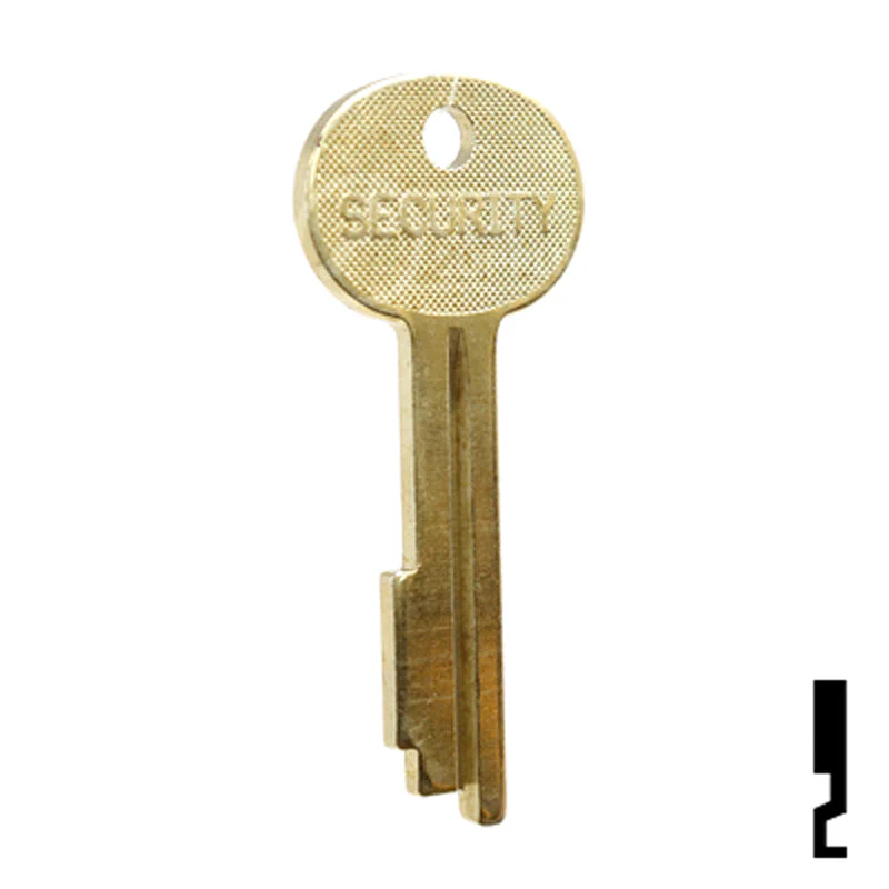 Uncut Key Blank | Security | BD38 - Image 3