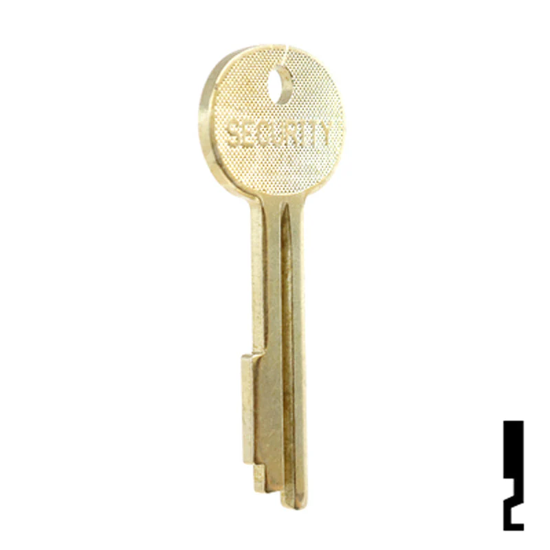 Uncut Key Blank | Security | BD38 - Image 4