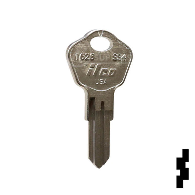 Uncut Key Blank | Sentry Safes | 1626, SS4 - Image 3