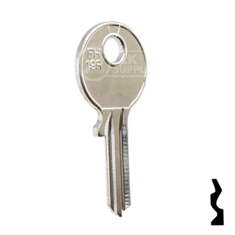 Uncut Key Blank | Federal | FH19R - Image 16