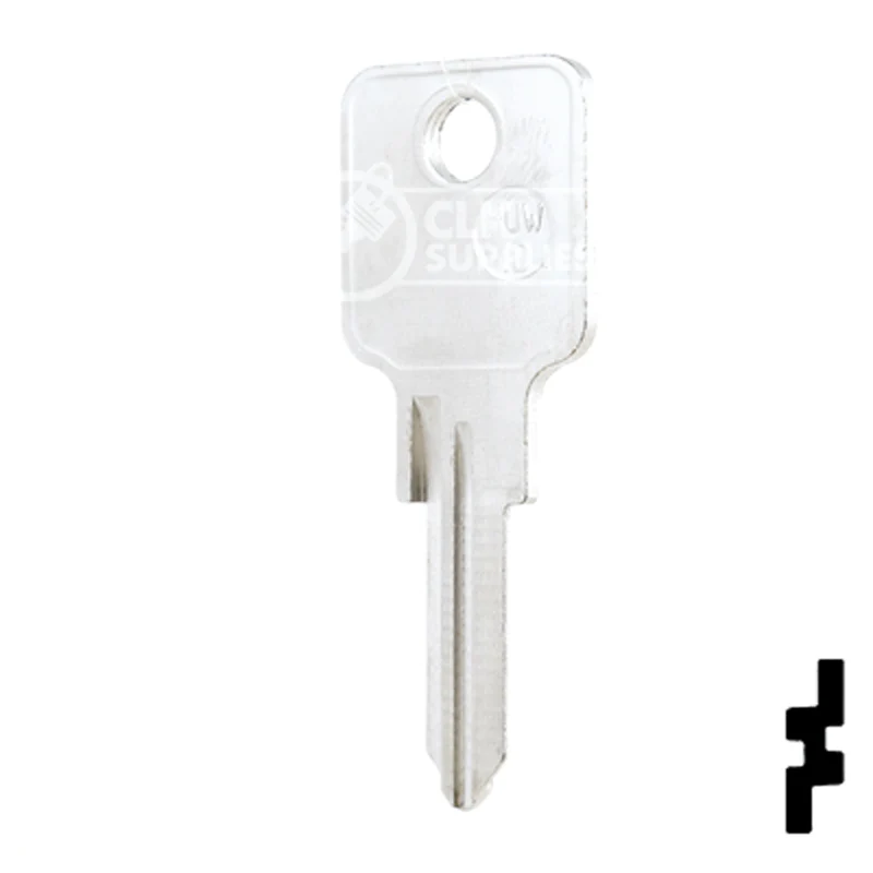 Uncut Key Blank | Huwil | HUW-1D - Image 11