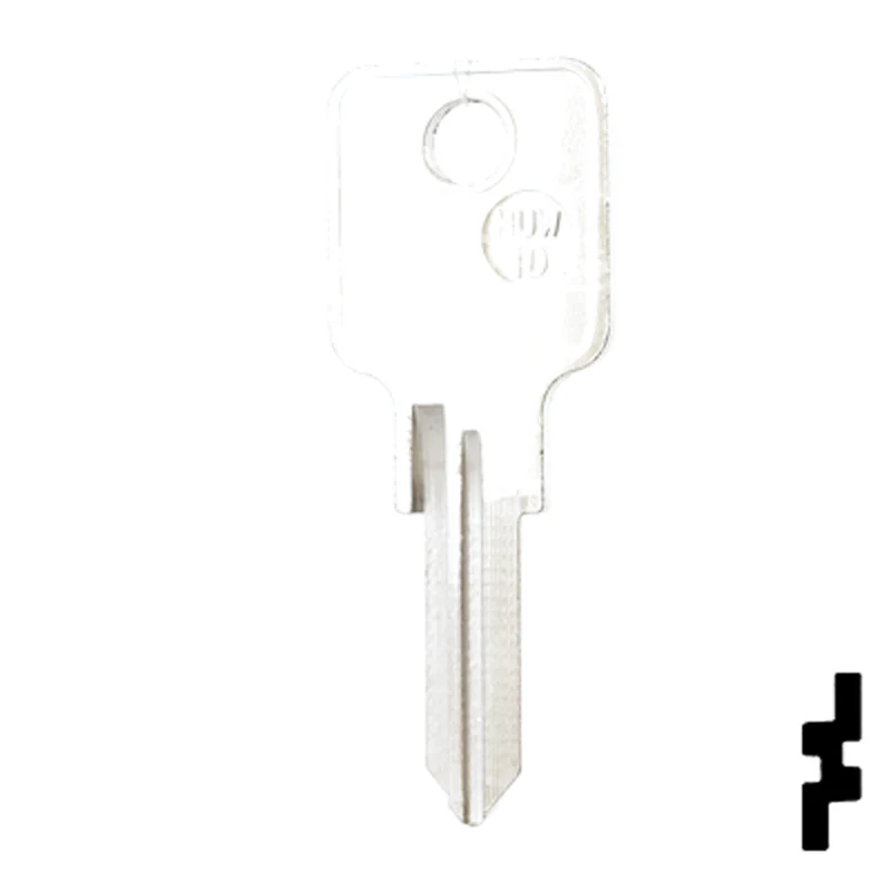 Uncut Key Blank | Huwil | HUW-1D - Image 12