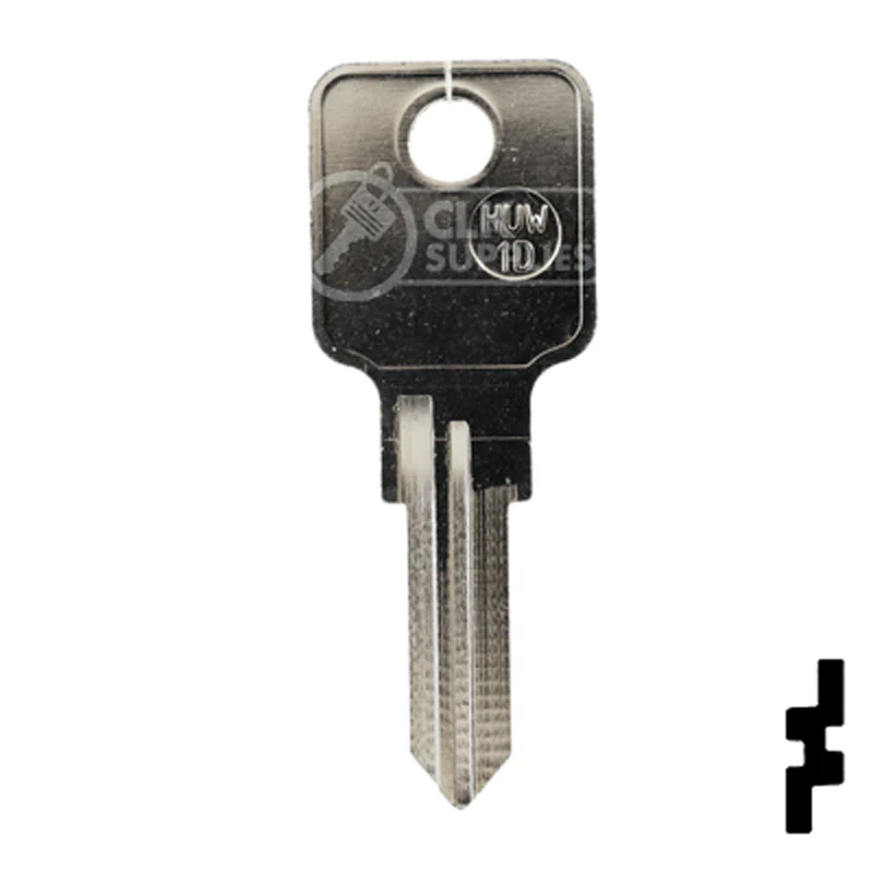 Uncut Key Blank | Huwil | HUW-1D - Image 13
