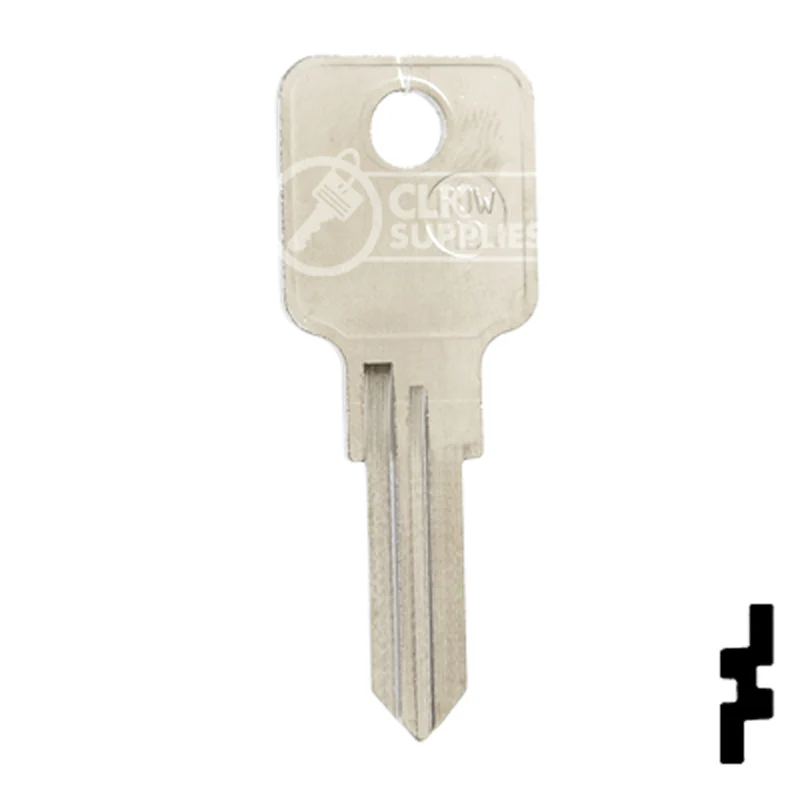 Uncut Key Blank | Huwil | HUW-1D - Image 14