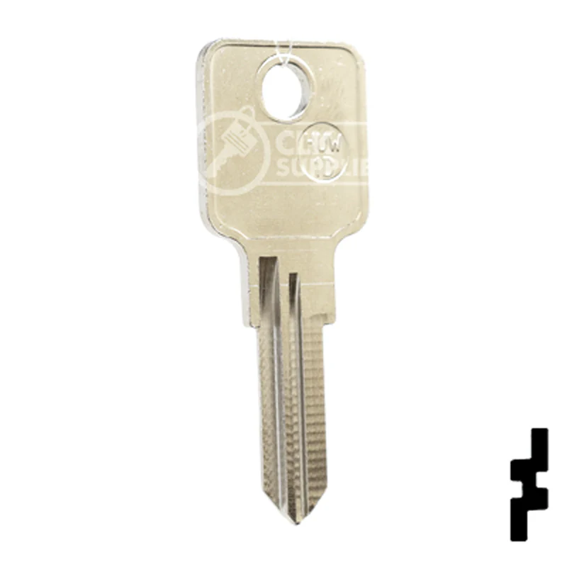 Uncut Key Blank | Huwil | HUW-1D - Image 15
