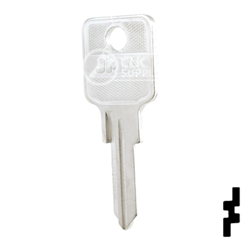 Uncut Key Blank | Huwil | HUW-1D - Image 23