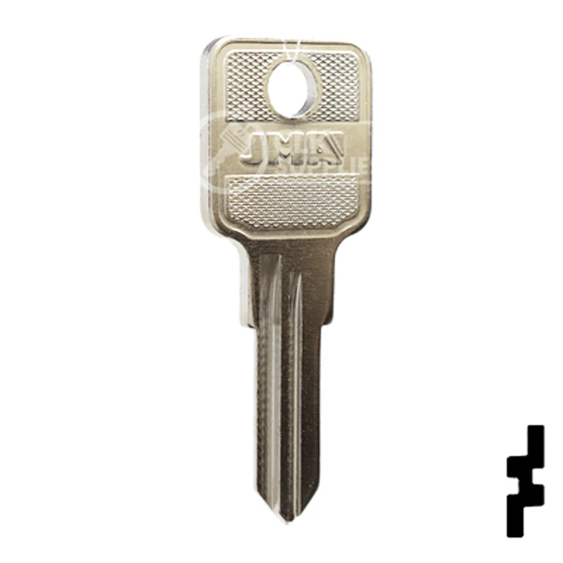 Uncut Key Blank | Huwil | HUW-1D - Image 3