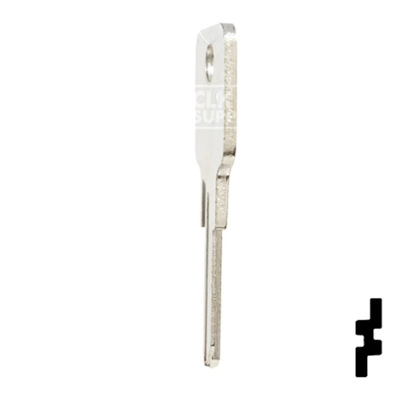 Uncut Key Blank | Huwil | HUW-1D - Image 8