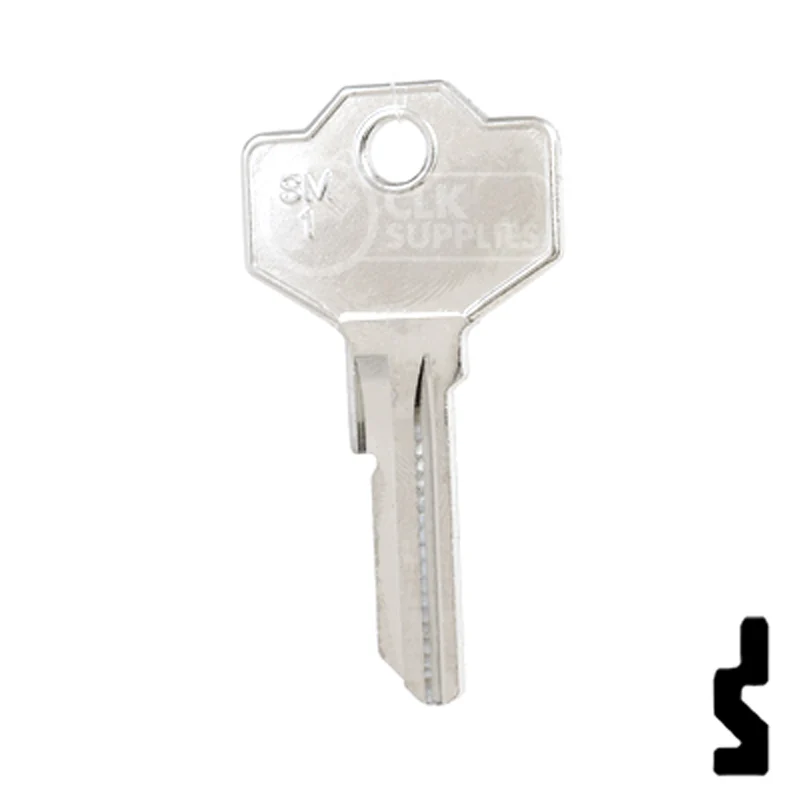 Uncut Key Blank | Simeca | SM1-SI - Image 12