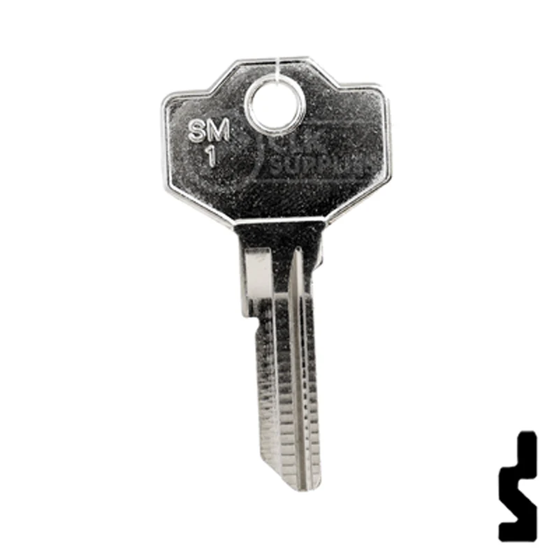 Uncut Key Blank | Simeca | SM1-SI - Image 13