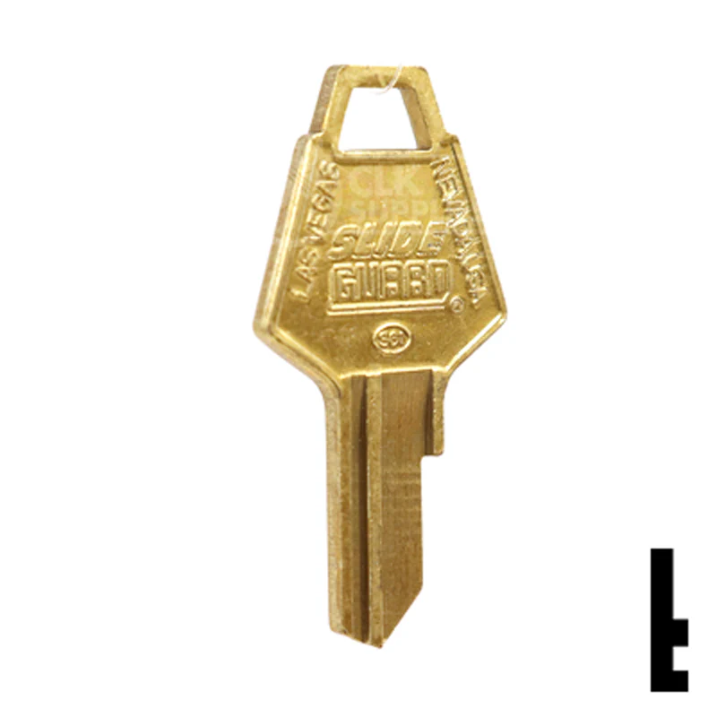 Uncut Key Blank | Slide Guard | BD77 - Image 4