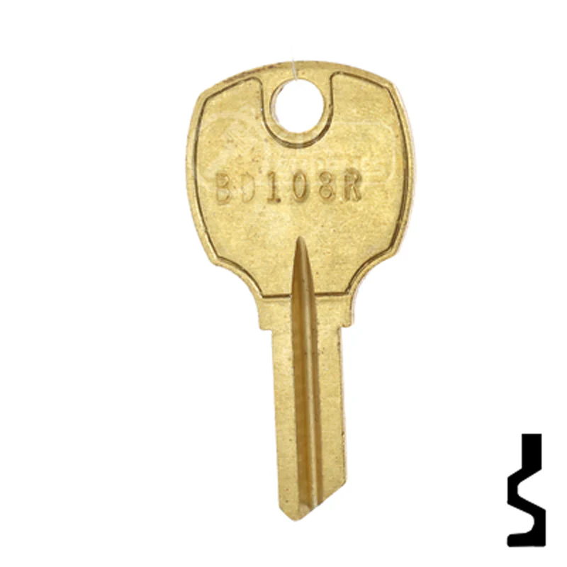 Uncut Key Blank | Square D | BD108R - Image 12