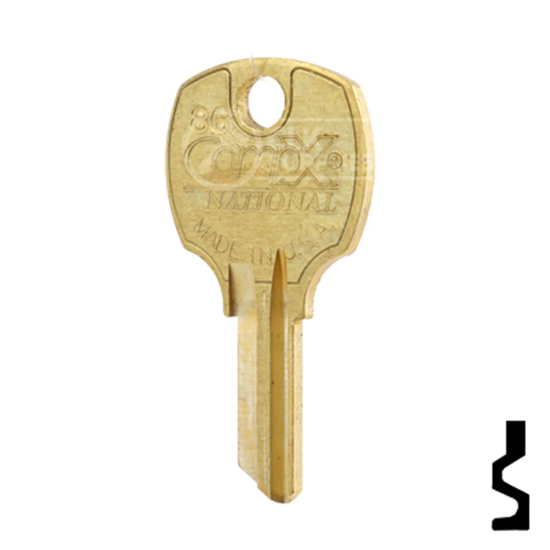 Uncut Key Blank | Square D | BD108R - Image 23
