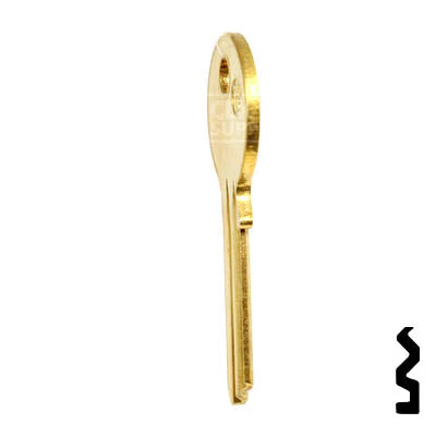 Uncut Key Blank | Super | SPU1R - Image 8