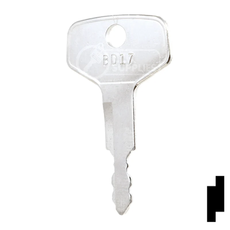 Precut Key Blank | Takeuchi | BD17 - Image 12