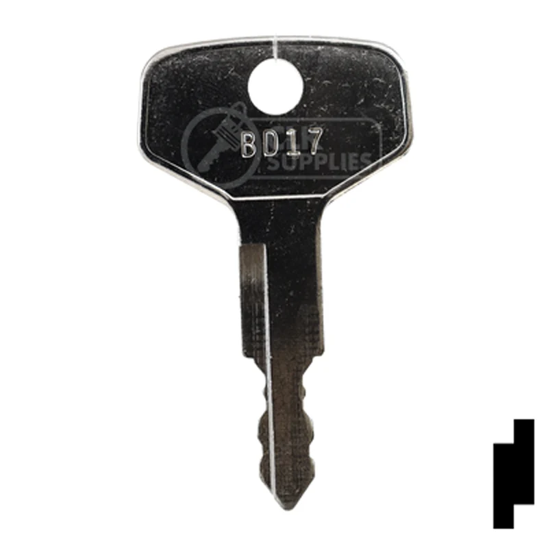 Precut Key Blank | Takeuchi | BD17 - Image 14