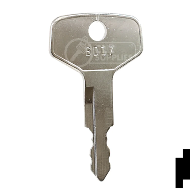 Precut Key Blank | Takeuchi | BD17 - Image 15