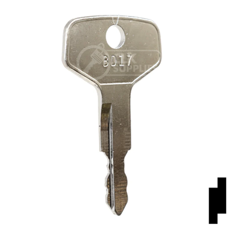 Precut Key Blank | Takeuchi | BD17 - Image 16