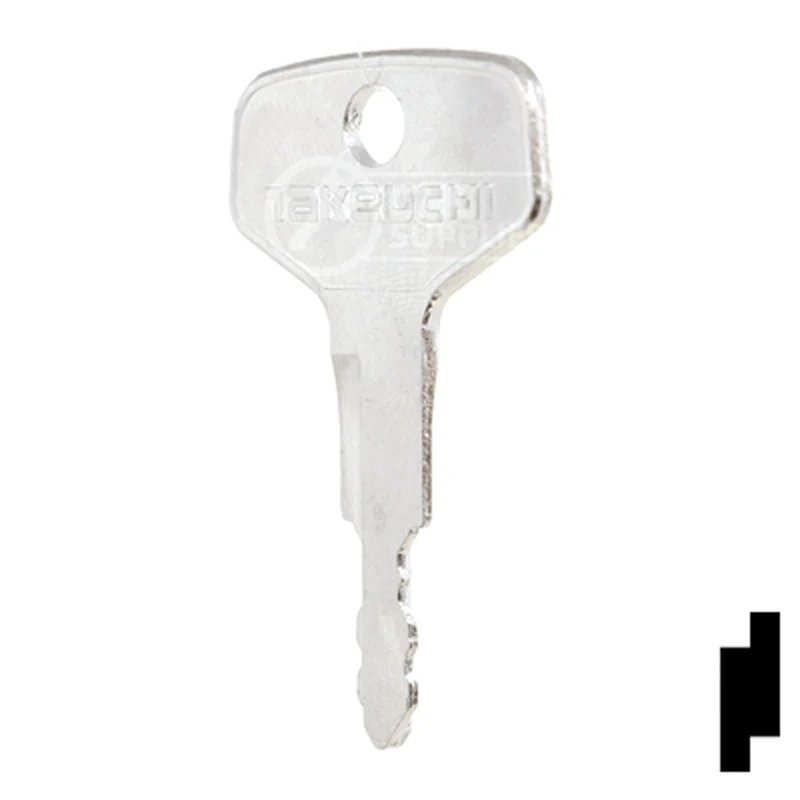 Precut Key Blank | Takeuchi | BD17 - Image 23