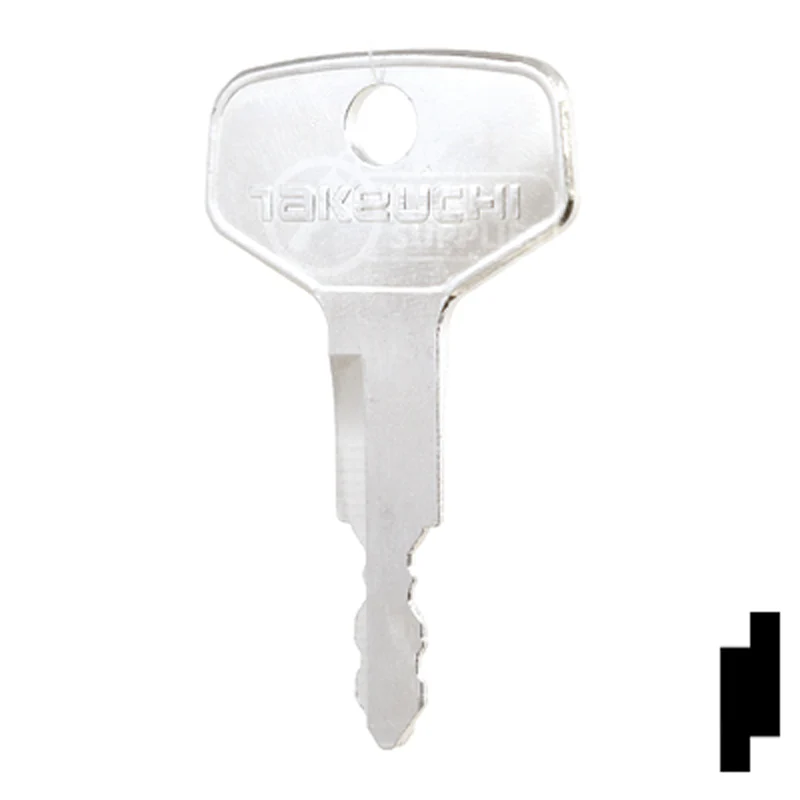 Precut Key Blank | Takeuchi | BD17 - Image 24