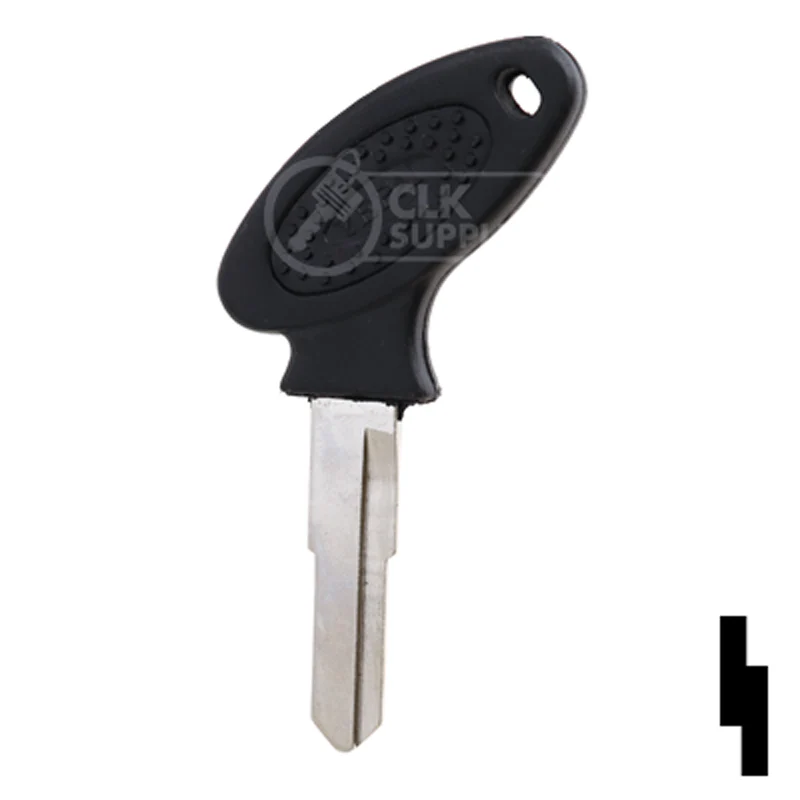 Uncut Scooter, Motorcycle Key Blank | Tao Tao | BD1019 - Image 12