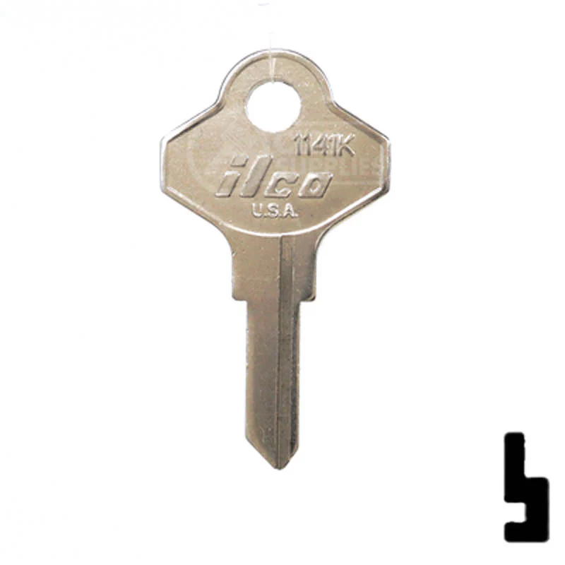 Uncut Key Blank | Taylor | 1141K