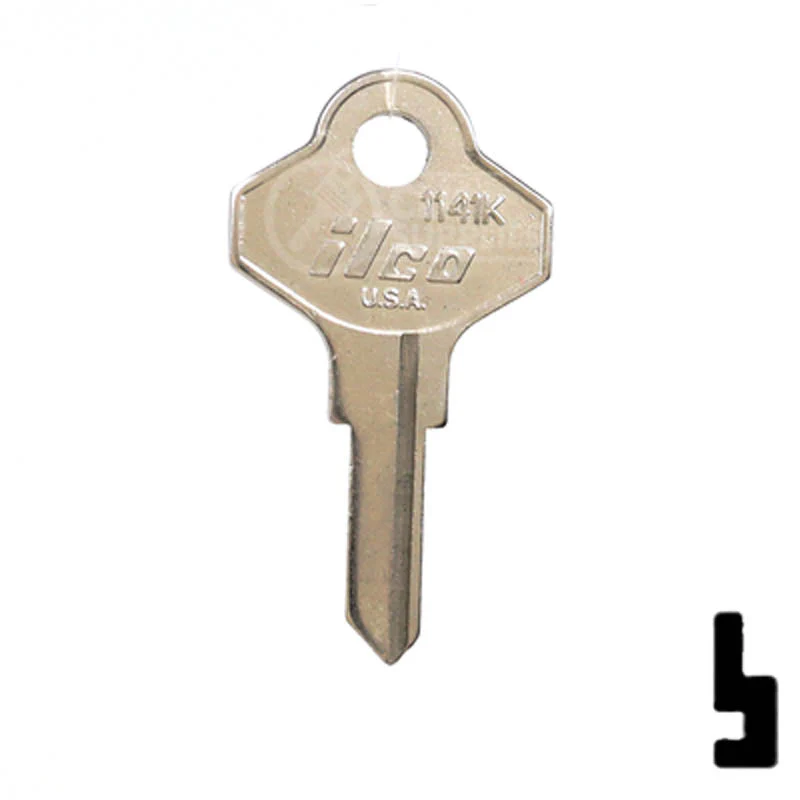 Uncut Key Blank | Taylor | 1141K - Image 2