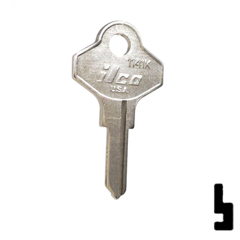 Uncut Key Blank | Taylor | 1141K - Image 4