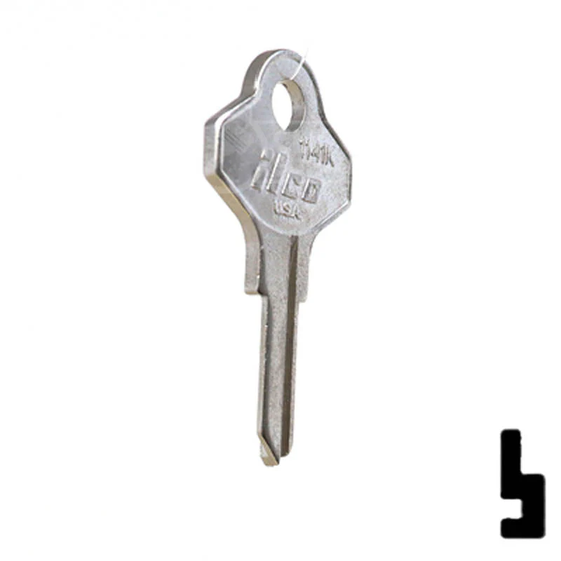 Uncut Key Blank | Taylor | 1141K - Image 5
