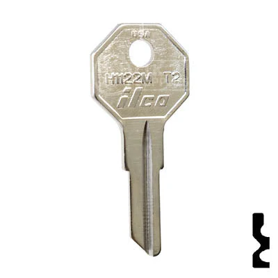 Uncut Key Blank | Taylor | H1122M, T2 - Image 2