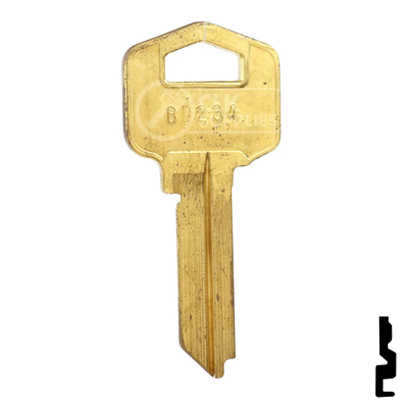 Uncut Key Blank | Tesa, Assa | BD234 - Image 14