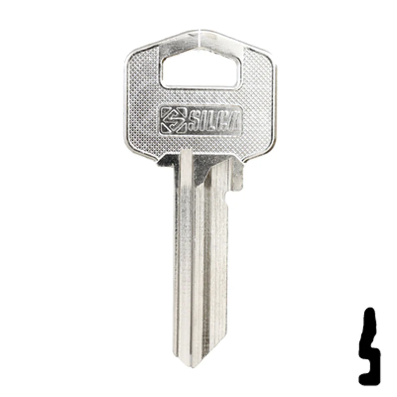 Uncut Key Blank | Tesa | TE2 - Image 2