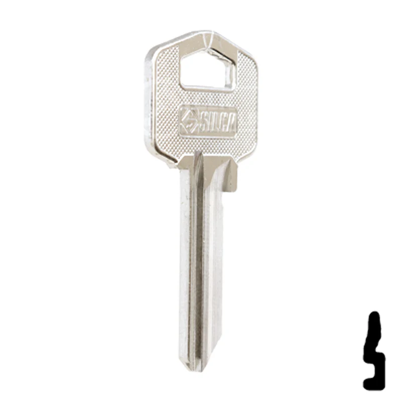 Uncut Key Blank | Tesa | TE2 - Image 5