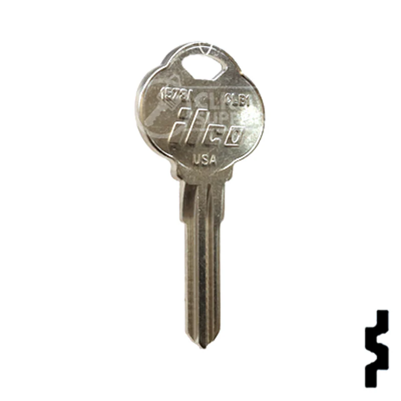 Uncut Key Blank | The Club | 1573A, CLB1 - Image 4