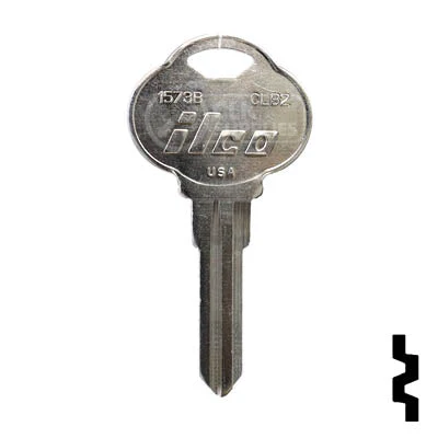Uncut  Key Blank | The Club | 1573B, CLB2 - Image 2