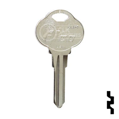 Uncut  Key Blank | The Club | 1573D, CLB4 - Image 2